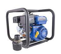 Hyundai 212cc 6.5hp Professional Portable Petrol Water Pump - 3"/80mm Outlet, 28m Total Lift, Easy to Use for Hot Tubs or Swimming Pools, 3 Year Warranty
