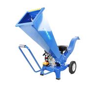 Hyundai 212cc 60mm Petrol Garden Wood Chipper, Shredder 4-Stroke Engine
