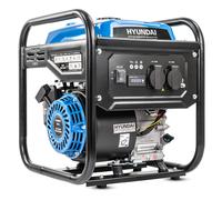 Hyundai 3.3kW / 3300W Inverter Open Framed Generator, Recoil Start, Pure Sine Wave