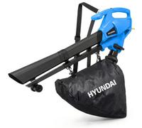 Hyundai 3 In 1 Leaf Blower Vacuum Shredder Mulcher 3000W 34L Bag 10M Cable Hybv3000E3
