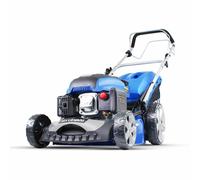 Hyundai 4-stroke Petrol Lawn Mower Cutting Width 18" / 46cm 139 Cc Self Propelled Bundled With 1 Ltr Oil HYM460SP