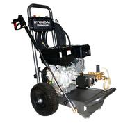 Hyundai 4000PSI Petrol Pressure Washer, 420cc 4-Stroke Engine, 15L/Min Flow Rate, Heavy-Duty Annovi Reverberi Pump, Portable with Puncture-Proof Tyres, 3 Year Warranty