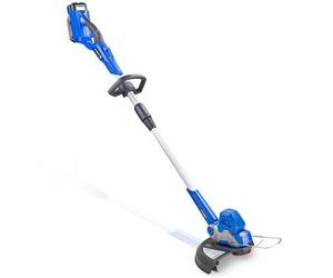Hyundai 40v Cordless Grass Trimmer 2.5Ah Li-ion Battery and Charger 33cm Cutting Width