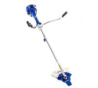 Hyundai 50.8cc Petrol Grass Trimmer, Anti-Vibration Powerful Trimmer/Brushcutter, 450mm Cutting Width, 1x Bump Feed Nylon Cutting Head, 2metal Cutting Blades, 3 Year Warranty