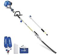 Hyundai 52cc 425mm Long Reach Petrol Pole Hedge Trimmer Pruner 2-Stroke