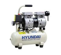 Hyundai 550W 8L Oil Free Low Noise Portable Air Compressor 4CFM 100psi Direct Drive