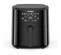 Hyundai 5L Digital Air Fryer, 1500W, 8 Preset Programmes, Touchscreen Controls, 80-200°C, Non-Stick Dishwasher Safe Basket, 3 Year Warranty