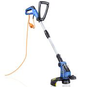 Hyundai 600W 2-in-1 Electric Grass Trimmer and Lawn Edger 30cm Cutting Width Grass Strimmers with Long 10m Power Cable, Lightweight at 3.5kg, 3 Year