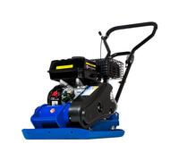 Hyundai 60kg, 37cm, 196cc Petrol Plate Compactor, Wheel Kit and Paving Pad