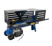 Hyundai 7 Tonne Horizontal Electric Log Splitter with Hydraulic Ram, Steel Protection Cage 520mm Length HYLS7000HE