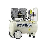 Hyundai 750W 24L Oil Free Low Noise Portable Air Compressor 5.2CFM 118psi Direct Drive