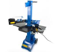 Hyundai HYLS8000VE 8 Tonne Vertical Electric Log Splitter with Hydraulic Ram, Dual Handle Control 550mm Length