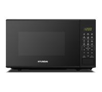 Hyundai 800W 20L Black Digital Microwave, Stainless Steel Interior, 11 Power ...