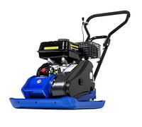 Hyundai 81.5kg, 42cm, 196cc Petrol Plate Compactor, Wheel Kit and Paving Pad HYCP9070