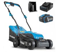 Hyundai 33cm / 13" 20V 3-in1 Brushless Cordless Lawnmower, 32L Collection Bag