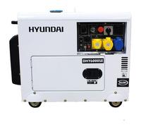 Hyundai DHY6000SE 6.5kVA Diesel Standby Generator 110V & 230V