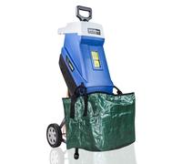 Hyundai Electric Garden Shredder, 2400w, 230v, 4200rpm speed, Portable with 10m Power Cable, Detachable collection bag and 3 Year Warranty