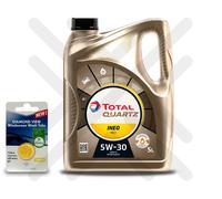 Hyundai Engine Oil Total Quartz Ineo MC3 5W30 5L 5 Litres + 5L SCREEN WASH TAB