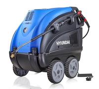 Hyundai Hot Pressure Washer, 2170PSI Jet Washer, 140°c, 2800w / 2.8kW, 110 Degree Max Temp, 10m Hose, 5m Power Cord, Built-in Detergent Tank with 1 Year Warranty