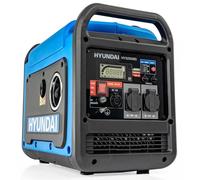 Hyundai 3200W / 3.2kW Petrol Inverter Generator, Pure Sine Wave Output, Lightweight, Quiet with Electric Start, 3 Year Warranty