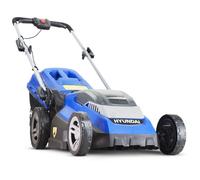 Hyundai HYM40LI380P 40V Lithium-Ion 38cm Cordless Battery Powered Roller Lawnmower - 38cm Cutting Width With Battery & Charger