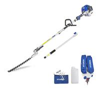 Hyundai 52cc 425mm Long Reach Petrol Pole Hedge Trimmer Pruner 2-Stroke