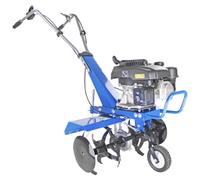 Hyundai 150cc 56cm Petrol Garden Tiller, Cultivator, Rotovator and Rototiller 4-Stroke 2.7kW 6 x 4 Blades