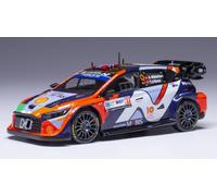 Hyundai I20 N WRC #9 Rally Croatia 2024 Mikkelsen/Eriksen 1:43 Model IXO Model