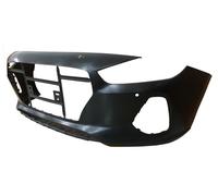Hyundai I30 17-20 Front Bumper Black With Parking Sensor Holes (38363)