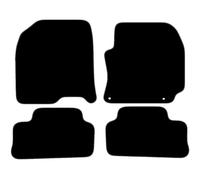 Hyundai Kona 2017 Onwards 4 Piece Set Car Mats UK-Made Tailored Fit Carpet Floor Mats Full Coverage Compatible Accessory Grey Trim