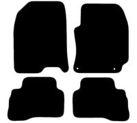 Hyundai Kona Hybrid 2017-2020 Car Mats UK-Made Tailored Fit Carpet Floor Mats Full Coverage Compatible Accessory Grey Trim
