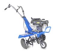 Hyundai Petrol Garden Tiller, Cultivator, Rotovator and Rototiller with 2.7kW, 150cc, 4-Stroke, tilling width of 560mm, tilling depth of 260mm, 6 x 4