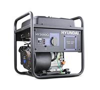 Hyundai Petrol Open Frame Generator 3kW / 3.75kVA, For Home or Site Use Powering Power Tools, Lighting Rrigs, Garages, Workshops, 3 Year Warranty