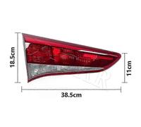 Hyundai Tucson 2015-2018 LED Brake Tail Light Complete Set OEM Quality Inner Left 1 PCS Halogen Type