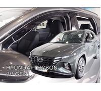 HYUNDAI TUCSON MK4 SUV 5-door 2021-onwards 4-pc Wind Deflectors HEKO Tinted