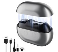 Hyunlai 3-in-1 Electric Nail Clippers with LED, Multi-functional Electric Nail File Polishing, Rechargeable Fingernail Trimmer for Baby, Seniors, Adults, Safe and Gentle on Hands