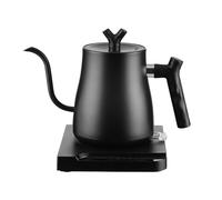 Hyunlai Small Electric Gooseneck Kettle Pour-Over Coffee and Tea Kettle - One-touch Quick Boil Water, Auto Shut-Off, 1L Hot Water Boiler Tea Pot, 304 Stainless Steel HK201