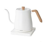 Hyunlai Small Electric Gooseneck Kettle Pour-Over Coffee and Tea Kettle - One-touch Quick Boil Water, Auto Shut-Off, 1L Hot Water Boiler Tea Pot, 304 Stainless Steel HK30102