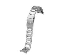 HYUOIND 21mm Stainless Steel Watchband Compatible With Longines Strap L3 hydroconquest L3.642.4/L3.781.4/L3.782 Watch Band Curved End