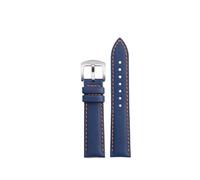 HYUOIND 22MM Quick release Nylon Fabric Watch Band Compatible With Heuer F1 Racing Car Diving Strap Cowhide Steel Pin Buckle Tools(Blue-silver buck,23mm)