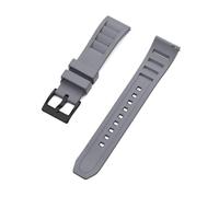 HYUOIND Compatible With FKM Fluorine Rubber Watch Strap 20mm 22mm Quick Release Diving Band Premium Grade with 316L Stainless Steel Buckle(Gray 2,20mm)