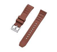 HYUOIND Compatible With FKM Fluorine Rubber Watch Strap 20mm 22mm Quick Release Diving Band Premium Grade with 316L Stainless Steel Buckle(Brown 1,22mm)