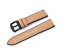 HYUOIND Compatible With Longine Ghost Hamilton Series Nylon FKM Rubber Bottom Watch Strap 18-20-22-24mm Strap Soft Wrist Band(Black Khaki 2,18mm)