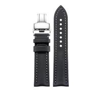 HYUOIND Compatible With Montblanc Leather Watch Strap - Star Collection Braided Cowhide - 20mm, 21mm, 22mm(Gray silver 1,21mm)