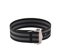 HYUOIND Grade Nylon Strap 20mm Compatible With Omega X Swatch MoonSwatch Sport Folding Buckle Watch Bands Bracelet Compatible With Seamaster 300(Bond)