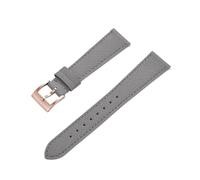 HYUOIND Retro Stitched Leather Watch Band 18mm 19mm 20mm 21mm 22mm 23mm 24mm Quick Release Strap Compatible With Men Women Leather Classic Design(Grey (Rose Gold),24mm)