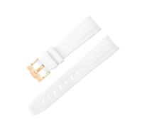 HYUOIND Rubber Silicone Watch Band Curved End Diving Bracelet Compatible With Omega Moonswatch Compatible With Rolex Daytona Strap 20mm 21mm 22mm