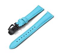 HYUOIND Sailcloth FKM Rubber Strap 18mm 19mm 20mm 21mm 22mm Quick Release Bracelet Butterfly Leather Strap Compatible With Rolex Daytona Cartier Men