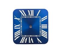 Hyuwdai 1pcs 27mm S Logo NH35 Dial Squar Dial Suitable for NH35/NH36 Movements Watch Accessories Repair Tool(K-521)