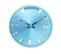 Hyuwdai 1pcs 28.5mm dial and Hands 8285 Movement Single Calendar Blue Black Coffee Green White Luminous dial Watch Accessories(5027a)
